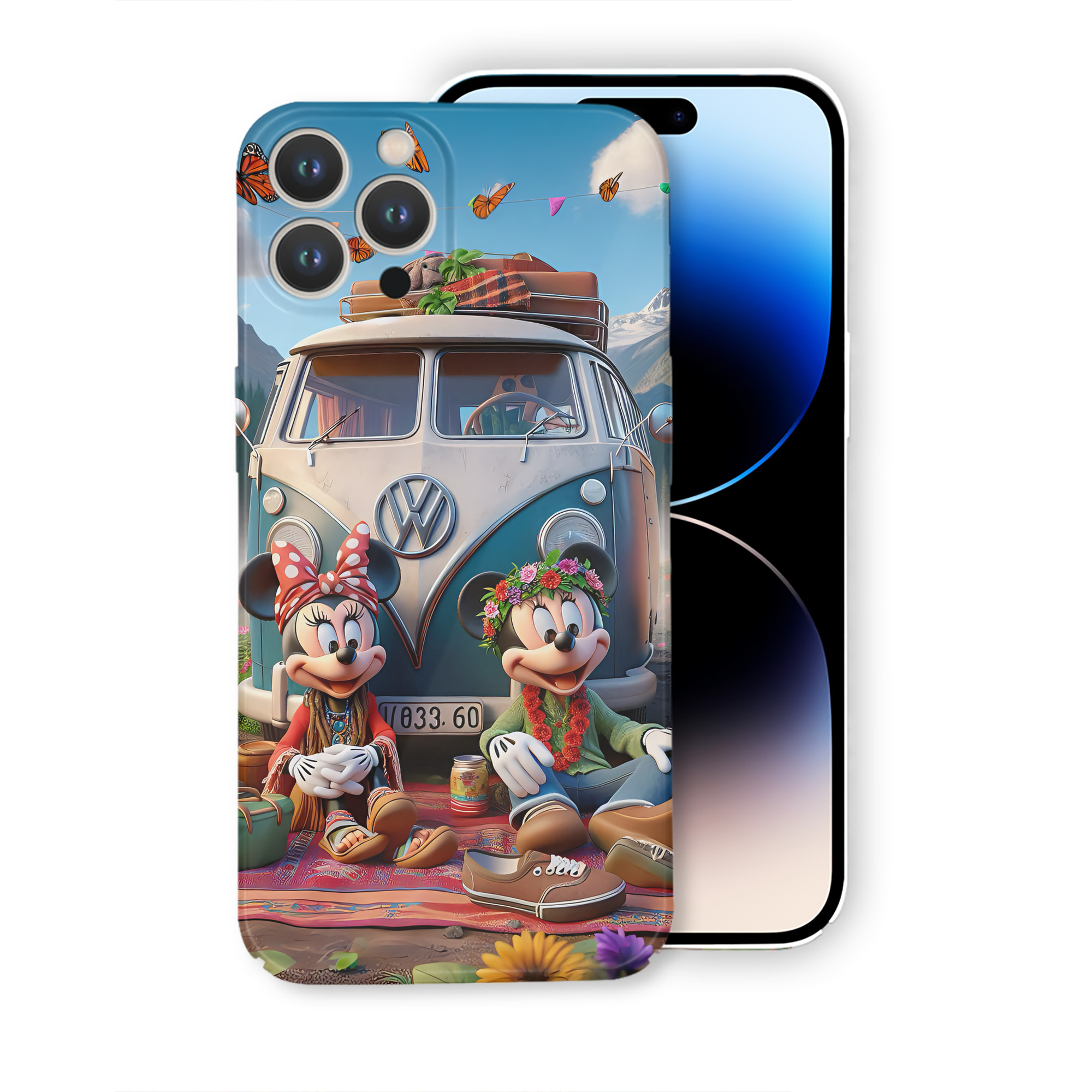（画像用） ミッキーマウス Mickey Mouse 【iPhone 14シリーズ対応】ハードケース